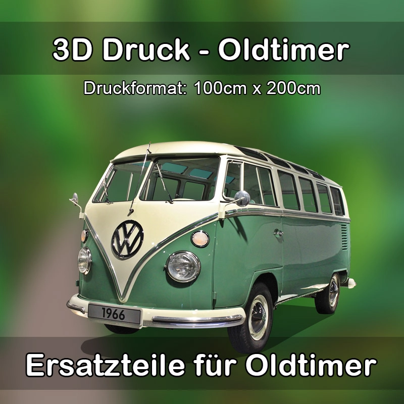 Großformat 3D Druck für Oldtimer Restauration in Abstatt 