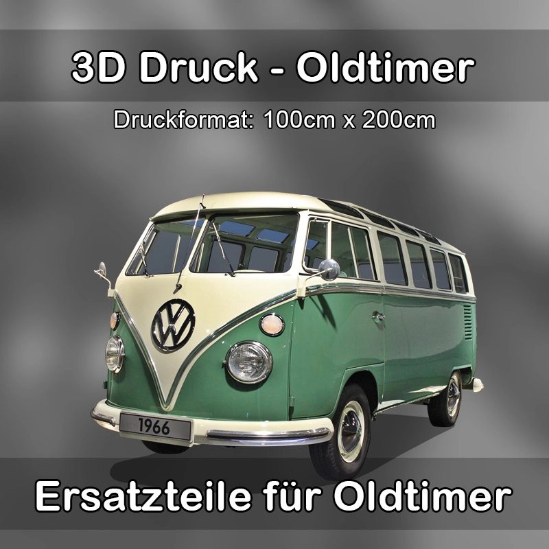 Großformat 3D Druck für Oldtimer Restauration in Abtsgmünd 