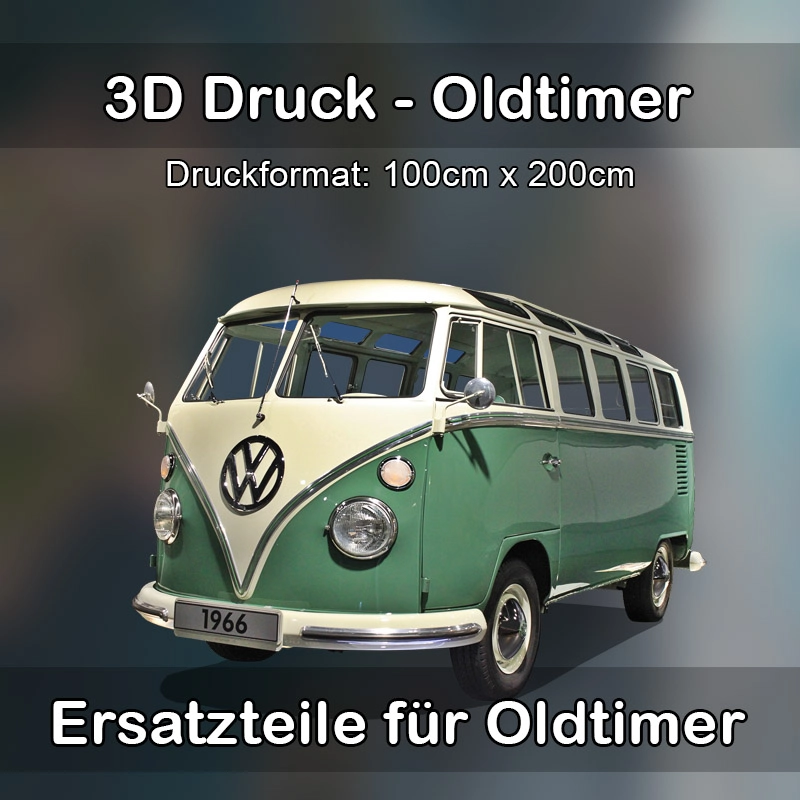 Großformat 3D Druck für Oldtimer Restauration in Achstetten 