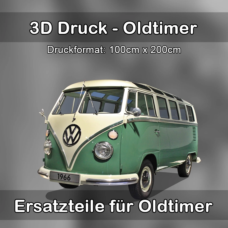 Großformat 3D Druck für Oldtimer Restauration in Adelsheim 