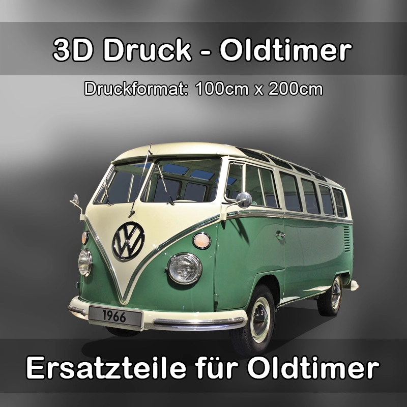 Großformat 3D Druck für Oldtimer Restauration in Aglasterhausen 
