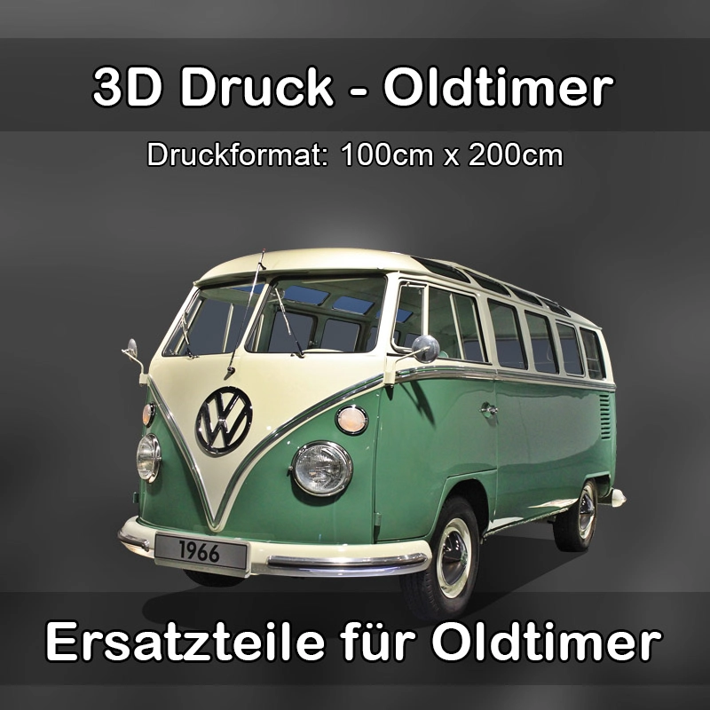 Großformat 3D Druck für Oldtimer Restauration in Ahrensburg 