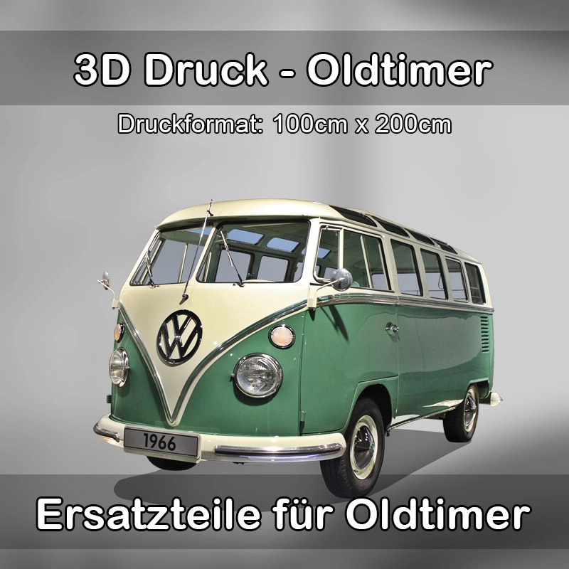 Großformat 3D Druck für Oldtimer Restauration in Aichtal 