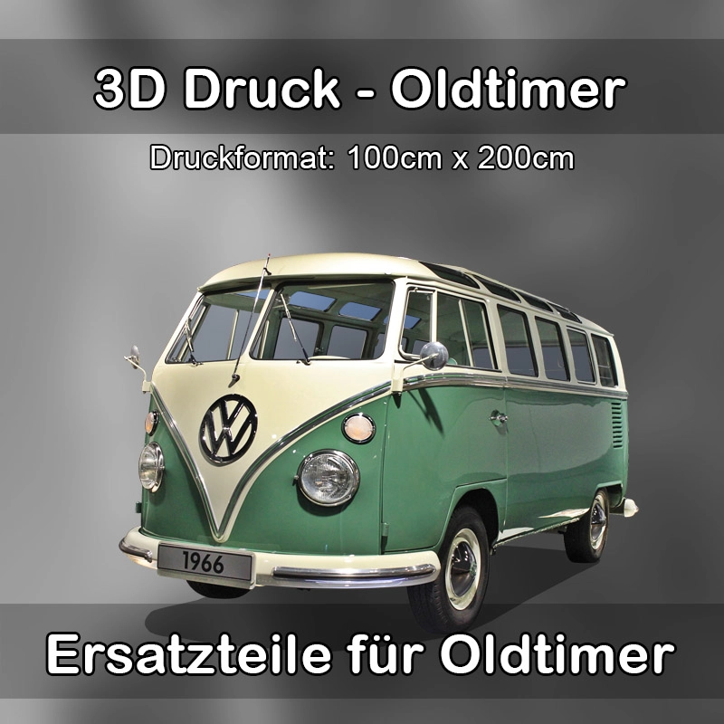 Großformat 3D Druck für Oldtimer Restauration in Aichwald 