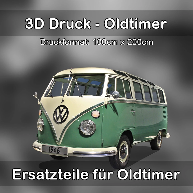 Großformat 3D Druck für Oldtimer Restauration in Aiterhofen 