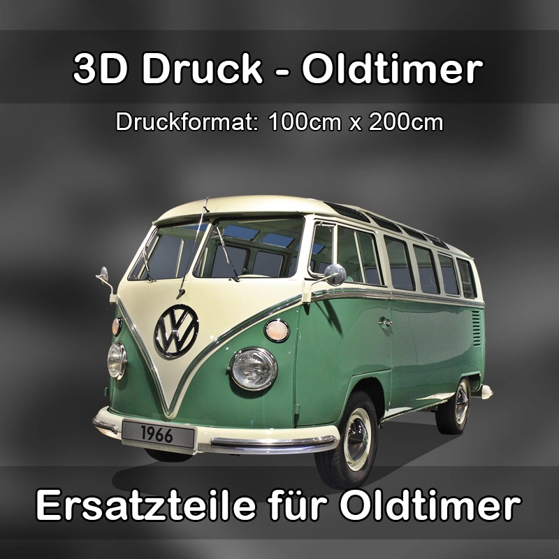 Großformat 3D Druck für Oldtimer Restauration in Albstadt 