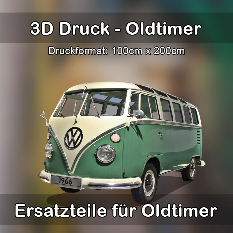 Großformat 3D Druck für Oldtimer Restauration in Alheim 