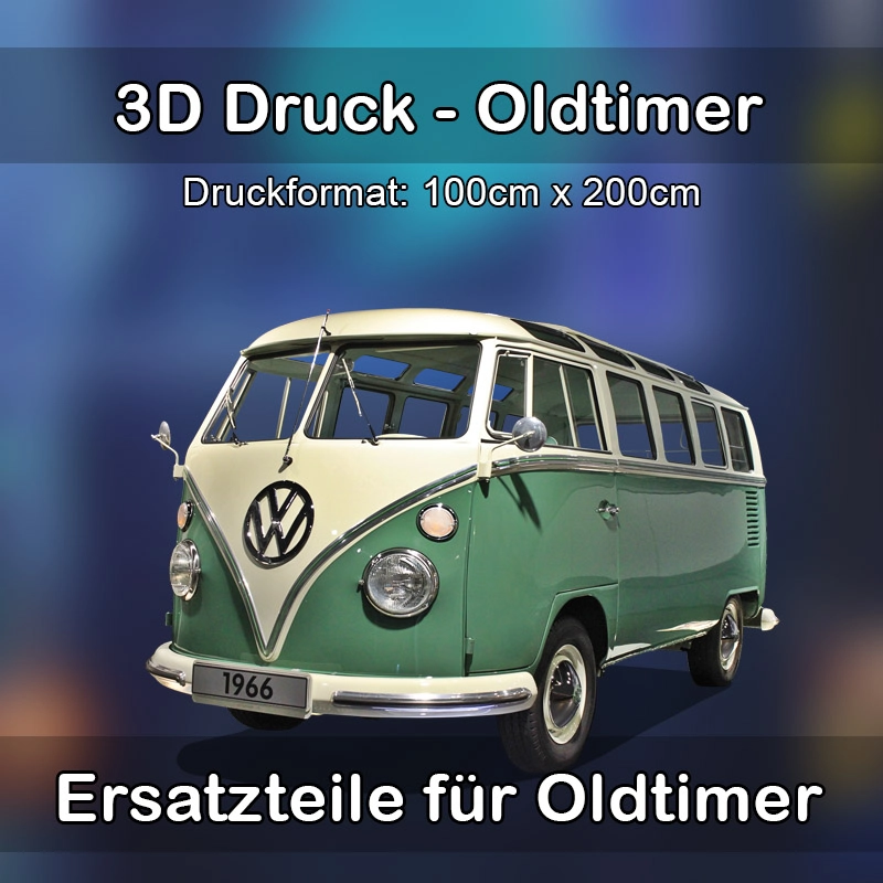 Großformat 3D Druck für Oldtimer Restauration in Allensbach 