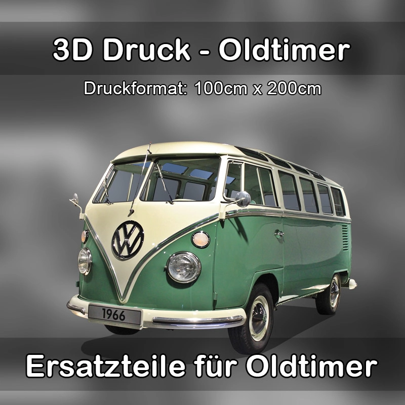 Großformat 3D Druck für Oldtimer Restauration in Allershausen 