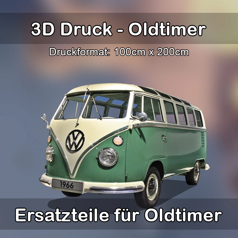 Großformat 3D Druck für Oldtimer Restauration in Allstedt 