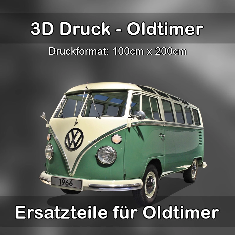 Großformat 3D Druck für Oldtimer Restauration in Alpen 
