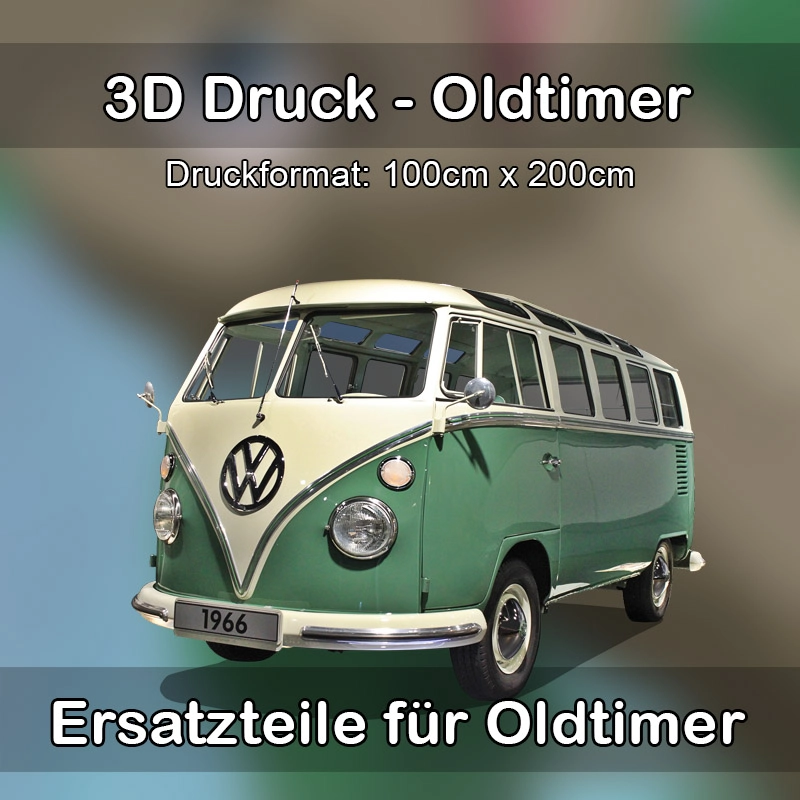 Großformat 3D Druck für Oldtimer Restauration in Alpirsbach 