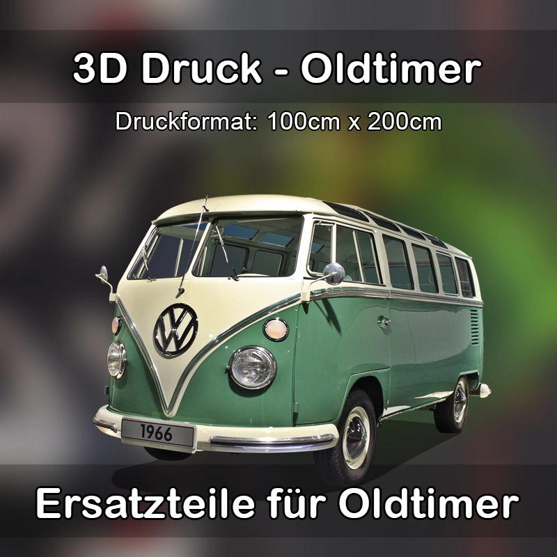 Großformat 3D Druck für Oldtimer Restauration in Alsfeld 
