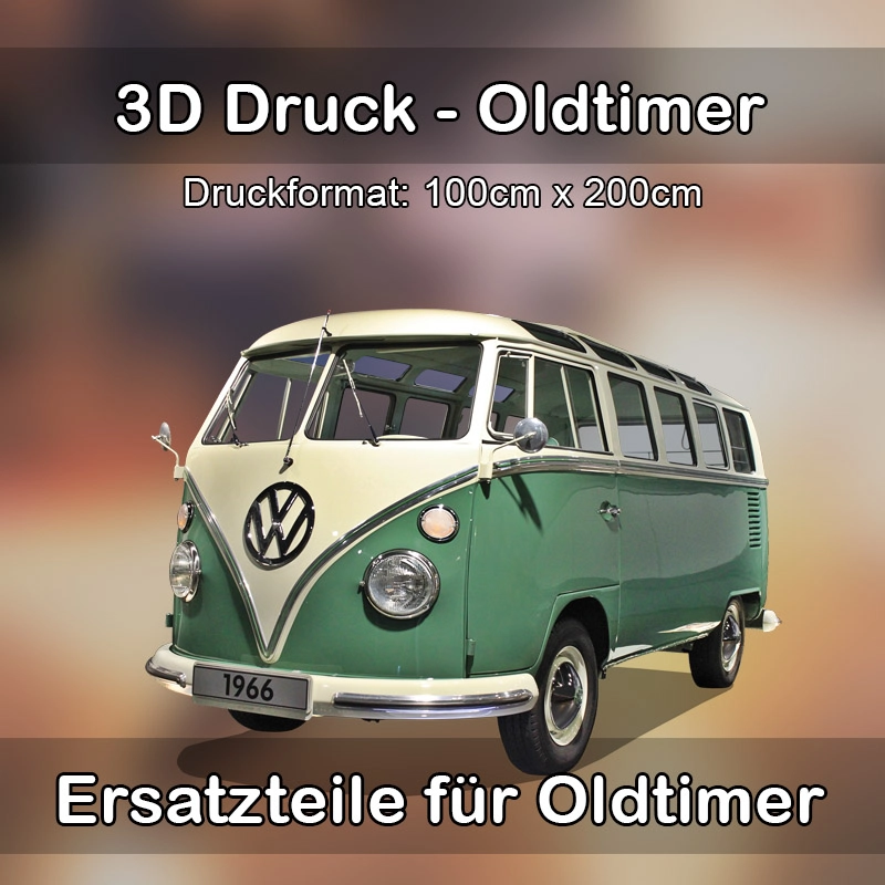 Großformat 3D Druck für Oldtimer Restauration in Alteglofsheim 