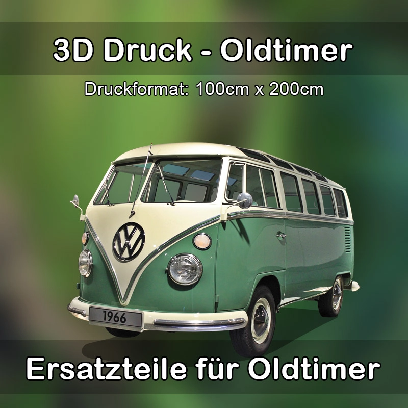 Großformat 3D Druck für Oldtimer Restauration in Altenmarkt an der Alz 