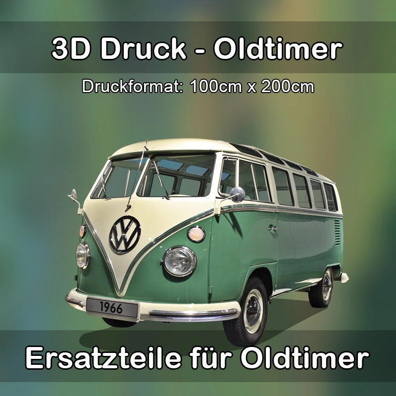 Großformat 3D Druck für Oldtimer Restauration in Altenstadt 