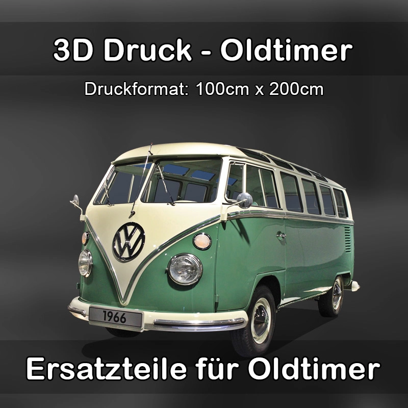 Großformat 3D Druck für Oldtimer Restauration in Altötting 