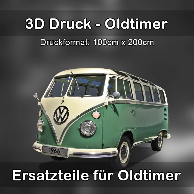 Großformat 3D Druck für Oldtimer Restauration in Alzenau 