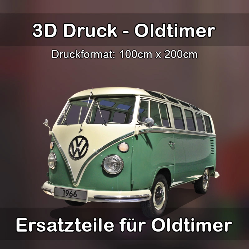 Großformat 3D Druck für Oldtimer Restauration in Amöneburg 