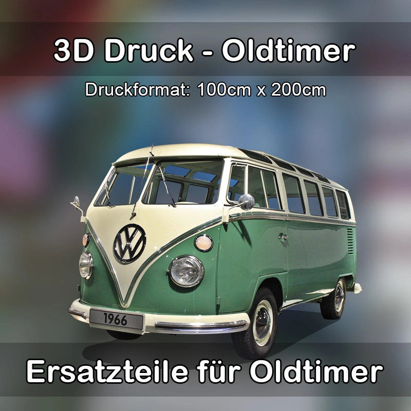 Großformat 3D Druck für Oldtimer Restauration in Amorbach 