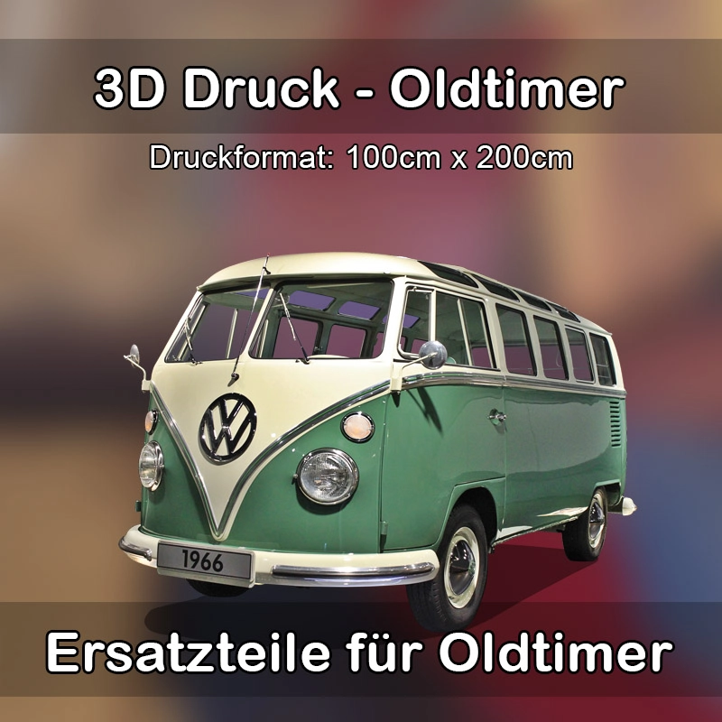 Großformat 3D Druck für Oldtimer Restauration in Amt Wachsenburg 