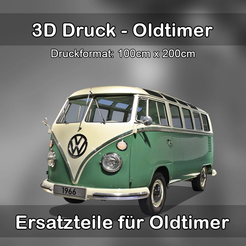 Großformat 3D Druck für Oldtimer Restauration in Angelbachtal 