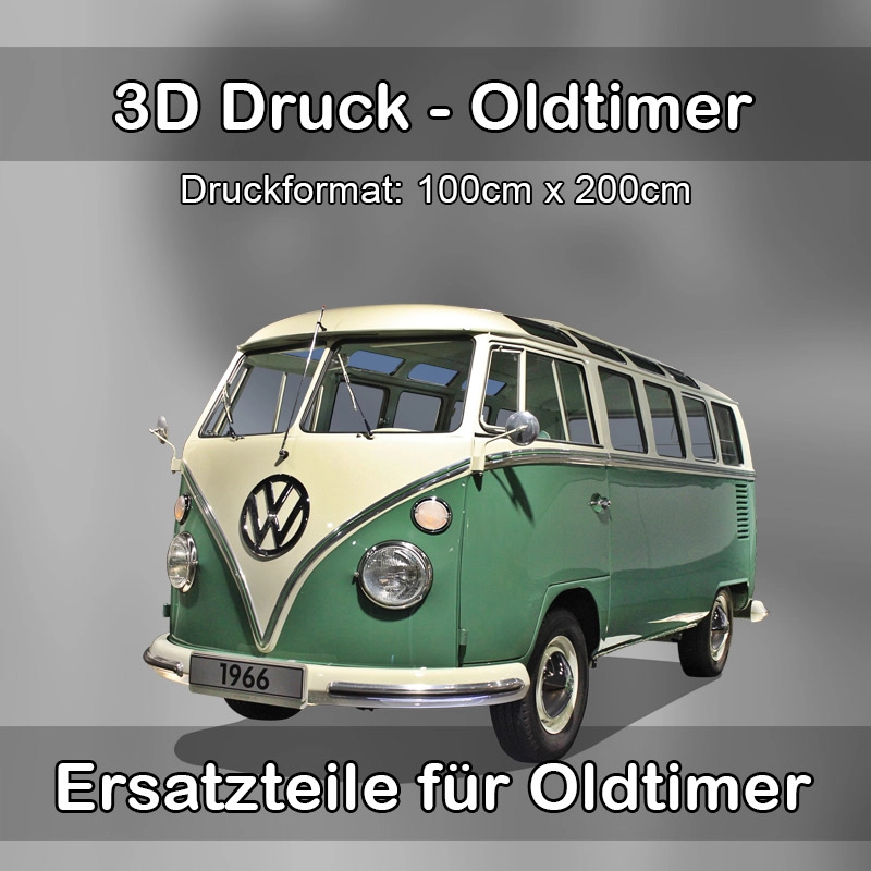 Großformat 3D Druck für Oldtimer Restauration in Angermünde 