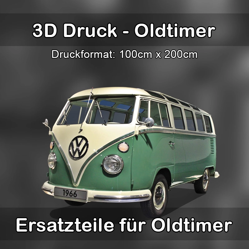 Großformat 3D Druck für Oldtimer Restauration in Annaberg-Buchholz 
