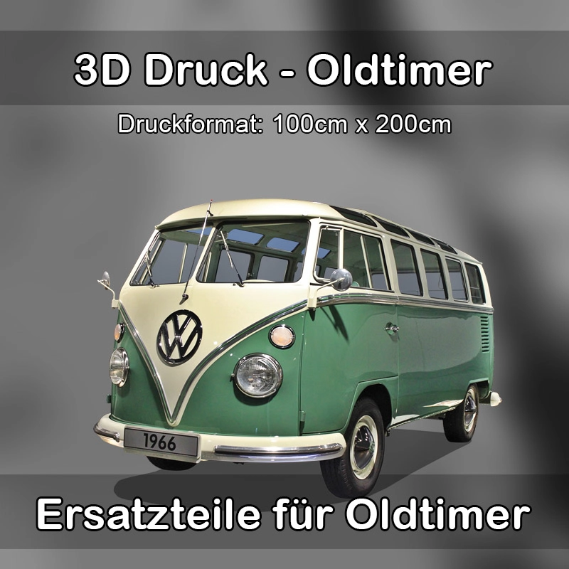 Großformat 3D Druck für Oldtimer Restauration in Ansbach 