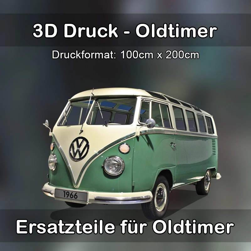 Großformat 3D Druck für Oldtimer Restauration in Appen 