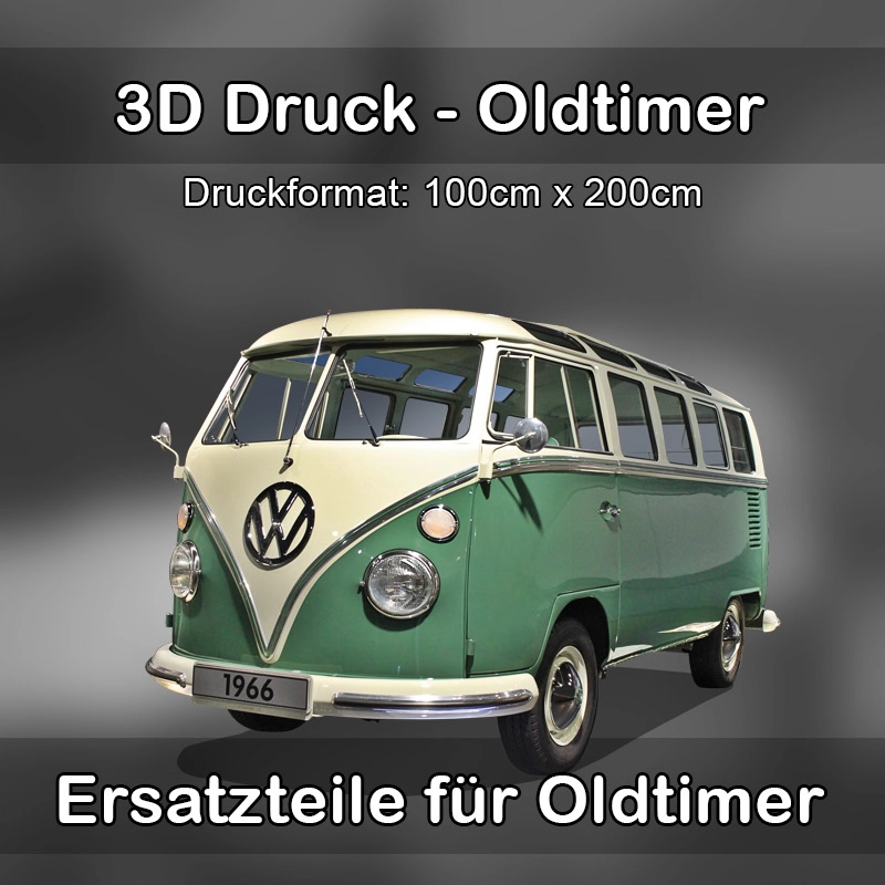 Großformat 3D Druck für Oldtimer Restauration in Appenweier 