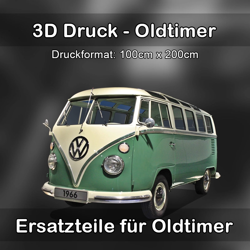 Großformat 3D Druck für Oldtimer Restauration in Arnsdorf 