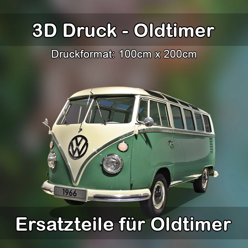 Großformat 3D Druck für Oldtimer Restauration in Arnstadt 
