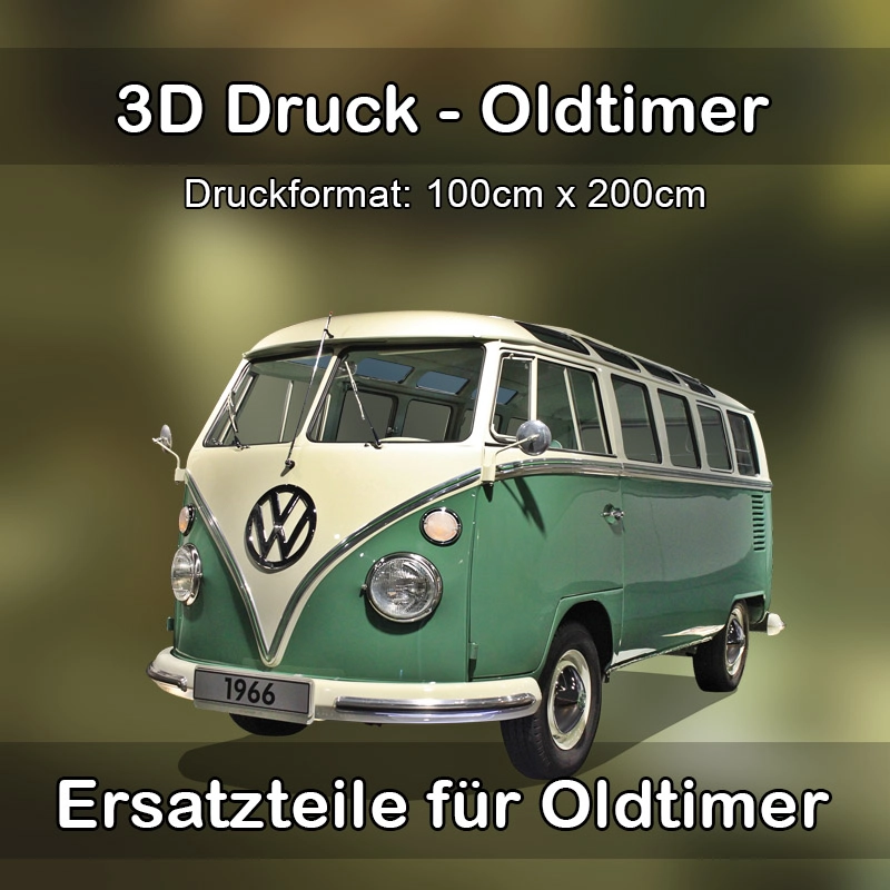 Großformat 3D Druck für Oldtimer Restauration in Arnstorf 