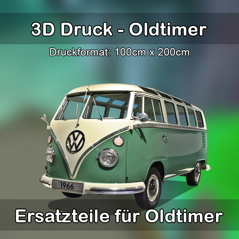 Großformat 3D Druck für Oldtimer Restauration in Arzberg (Oberfranken) 