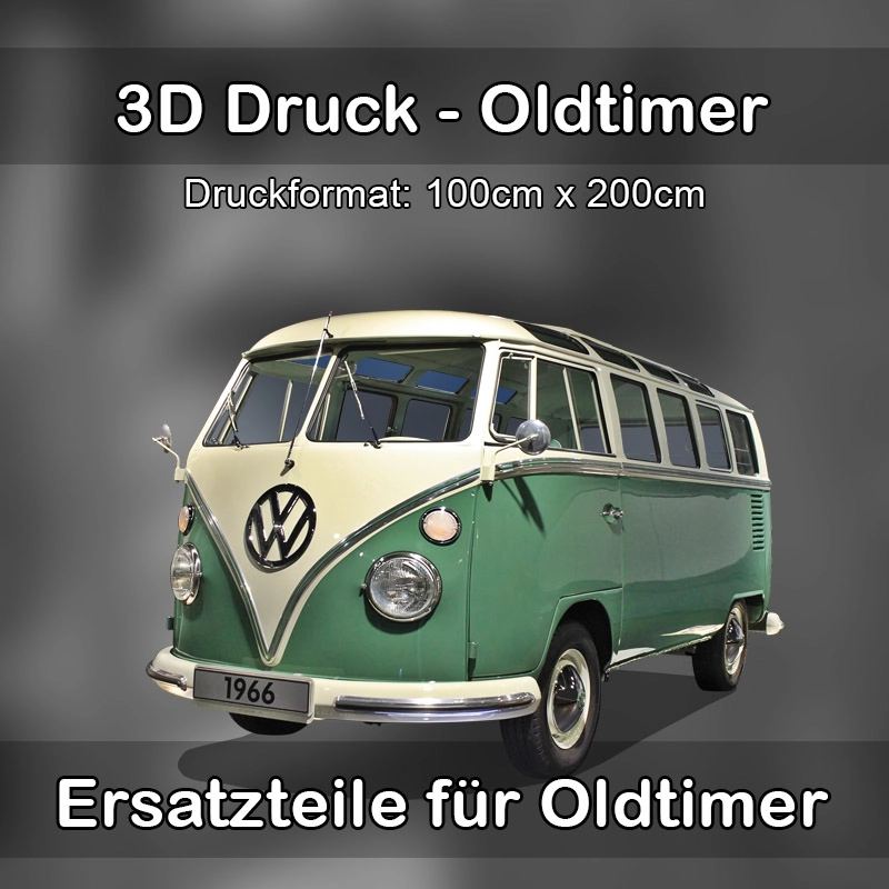 Großformat 3D Druck für Oldtimer Restauration in Asbach-Bäumenheim 
