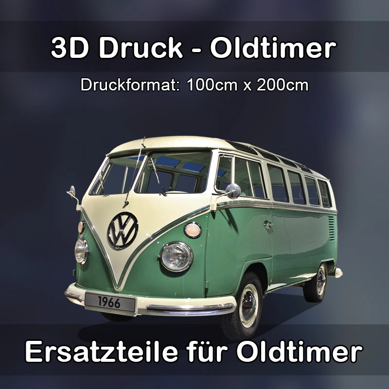 Großformat 3D Druck für Oldtimer Restauration in Aschaffenburg 