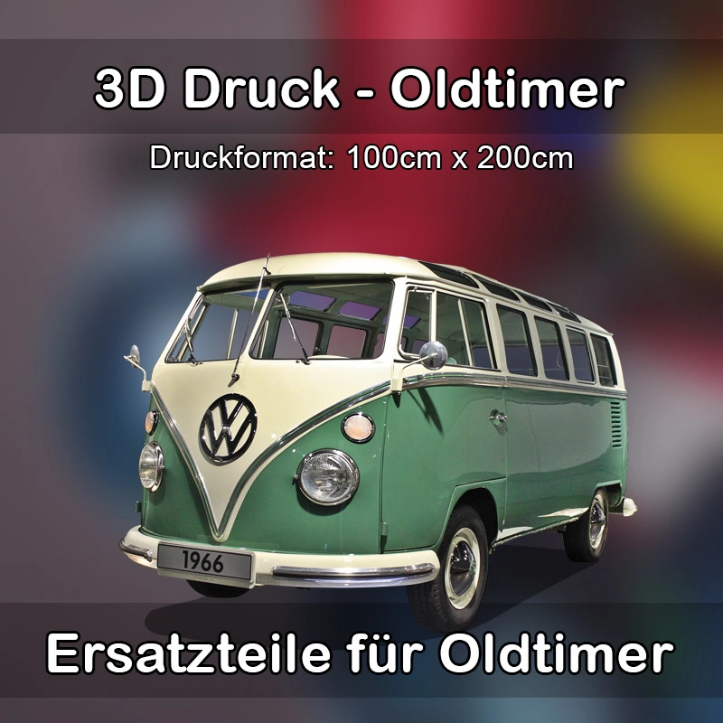 Großformat 3D Druck für Oldtimer Restauration in Aschau am Inn 