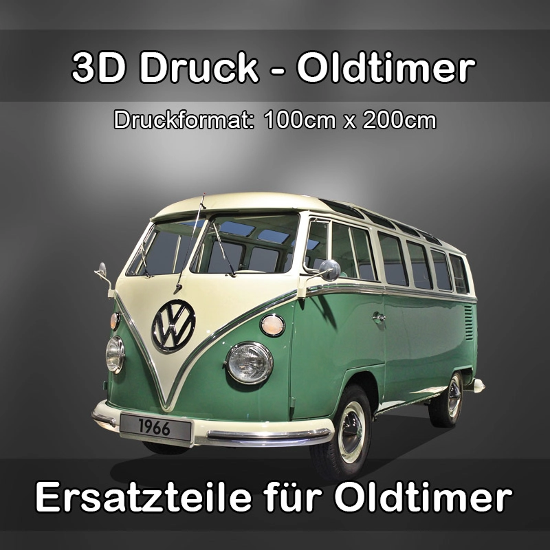 Großformat 3D Druck für Oldtimer Restauration in Aschau im Chiemgau 
