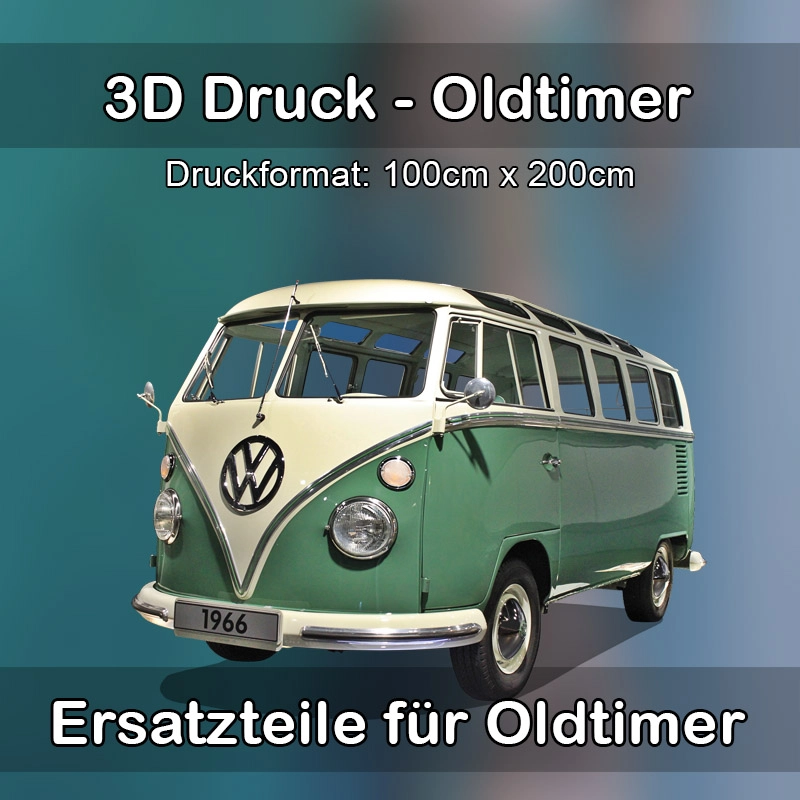 Großformat 3D Druck für Oldtimer Restauration in Aschersleben 