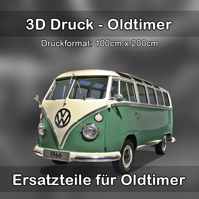 Großformat 3D Druck für Oldtimer Restauration in Aschheim 