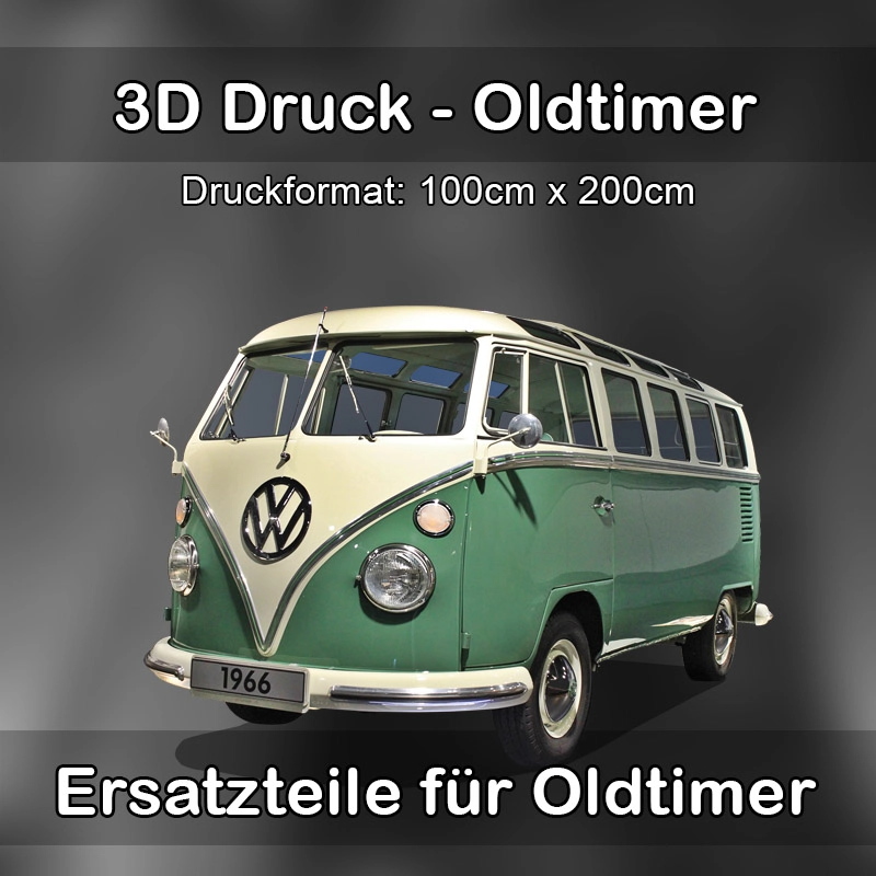 Großformat 3D Druck für Oldtimer Restauration in Aßling 