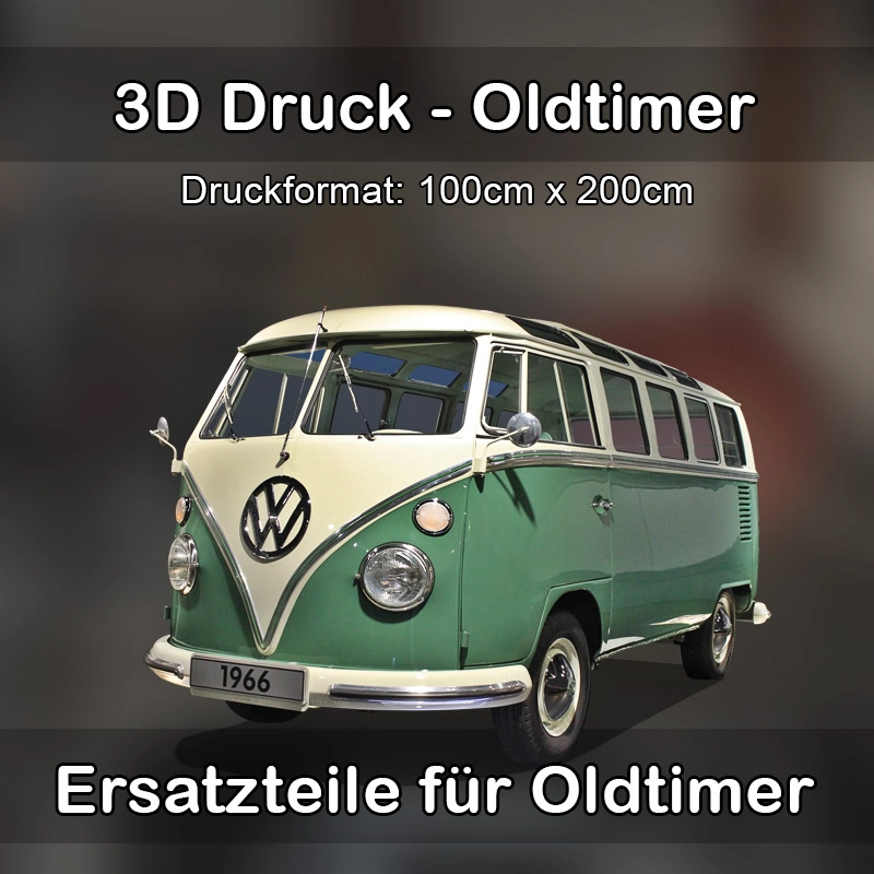 Großformat 3D Druck für Oldtimer Restauration in Au in der Hallertau 