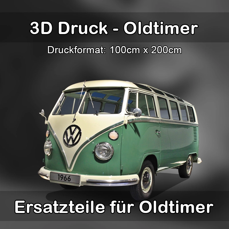 Großformat 3D Druck für Oldtimer Restauration in Augustusburg 