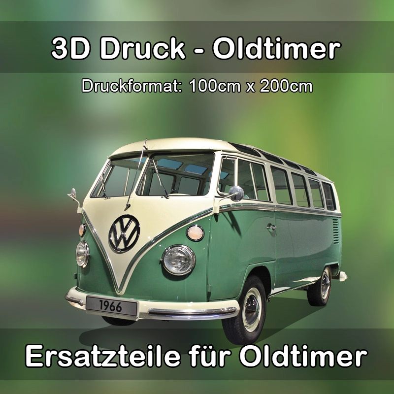 Großformat 3D Druck für Oldtimer Restauration in Aulendorf 