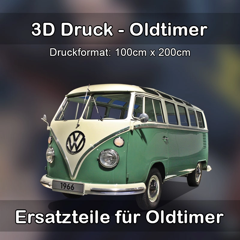 Großformat 3D Druck für Oldtimer Restauration in Aurich 