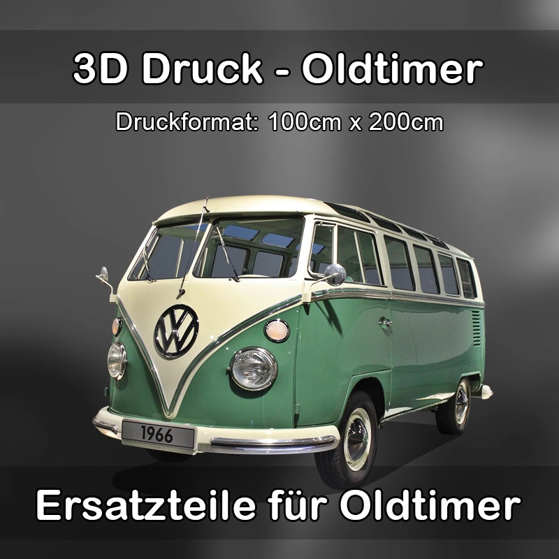 Großformat 3D Druck für Oldtimer Restauration in Baar-Ebenhausen 