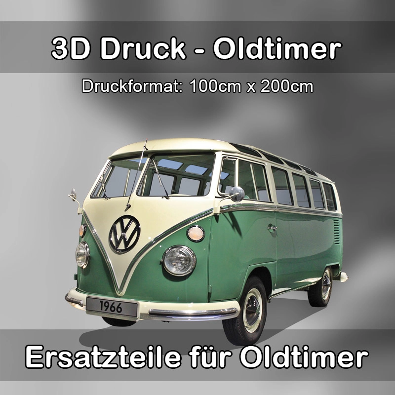 Großformat 3D Druck für Oldtimer Restauration in Backnang 