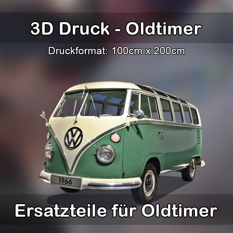 Großformat 3D Druck für Oldtimer Restauration in Bad Abbach 