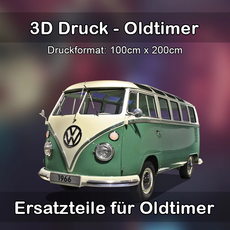 Großformat 3D Druck für Oldtimer Restauration in Bad Bentheim 